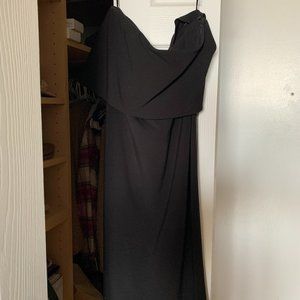 Driggs Likely size 6 black strapless dress